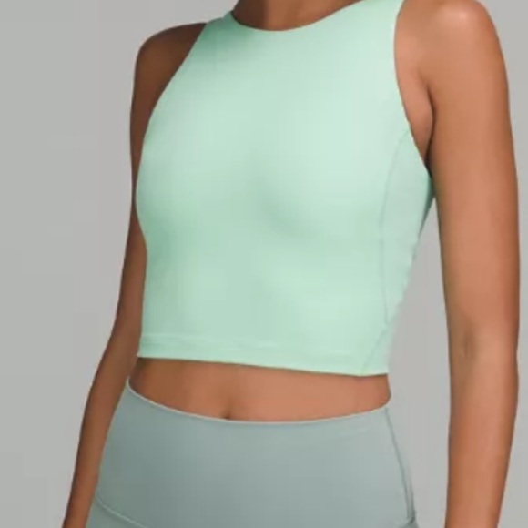 Lululemon Align high neck tank in mint green - Picture 3 of 5